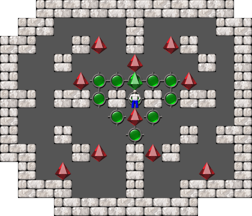 Sokoban Eric F. Tchong Arranged level 1